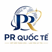 Logo kênh phân phối thông cáo báo chí quốc tế - Prquocte.vn