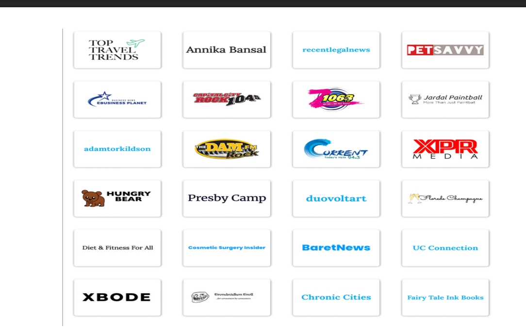 Regional & local news sites