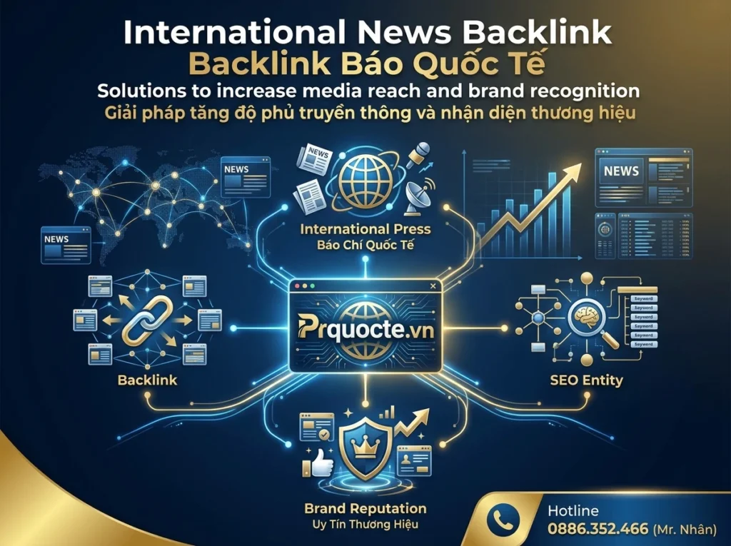 Backlink báo quốc tế
